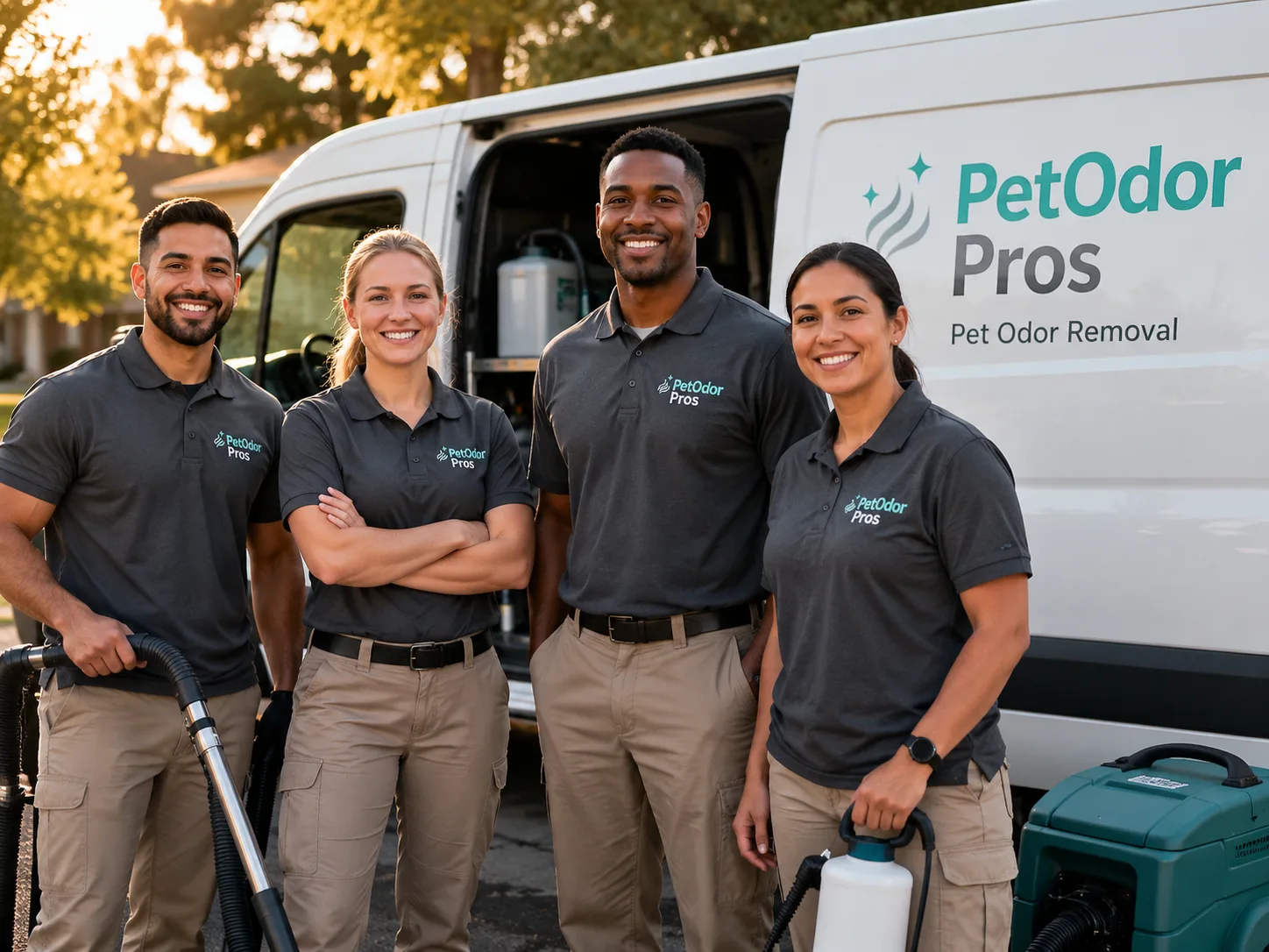 Pet Odor Removal team serving Oak Hall, VA